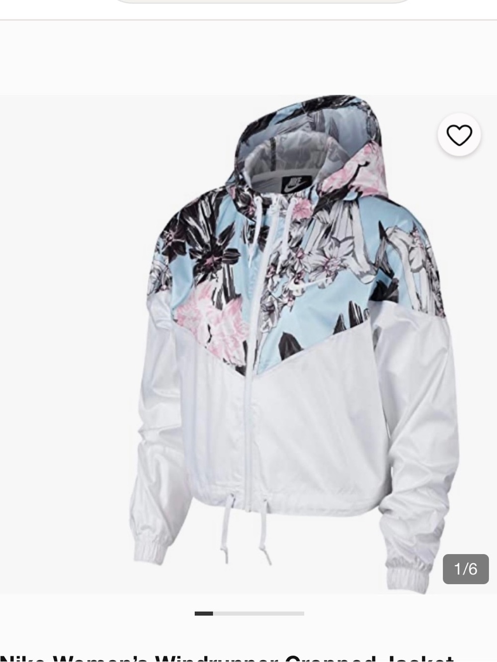 Nike Women’s Windrunner Cropped Jacket - S